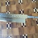 Клинок кухонный Накири Нож-топорик для овощей  45сл. Hammer из VG-10  