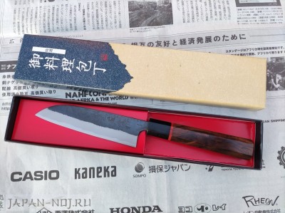 Кухонный Нож Мелкий сантоку (Small) 120мм AoGami 2 (Best of the Best!) 