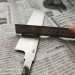 Кухонный Клинок Сантоку 180 мм Shirogami  