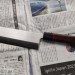 Нож кухонный Накири HSS R2 HRC 63-64   рукоять орех
