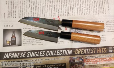 Нож сантоку мелкий  (Small) 105мм или 120мм AoGami 2 (Best of the Best!) 