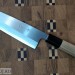 Нож кухонный Сантоку HSS R2 HRC 63-64