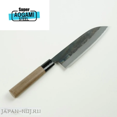 Сантоку Motokane  170mm Aogami Super  