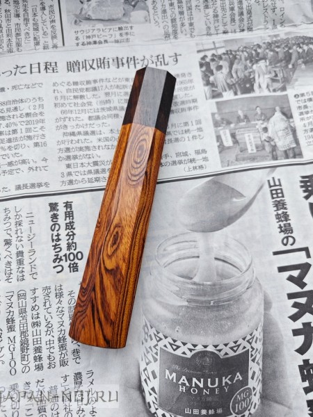 АКЦИЯ!!! Восьмигранная рукоять, розовое + черное дерево